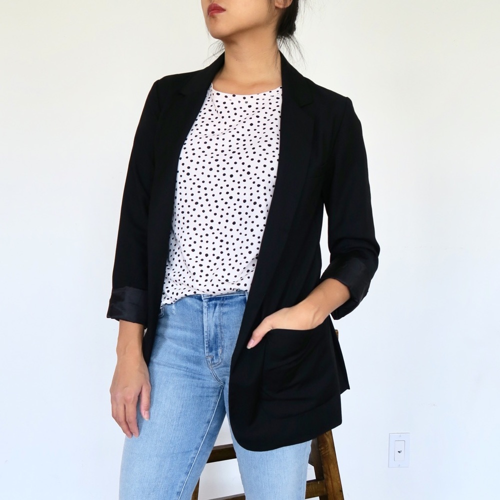 Classic Black Blazer